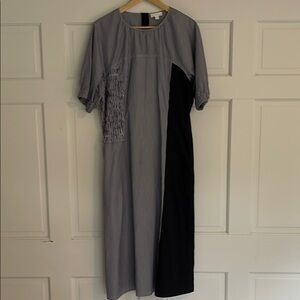 COS midi striped dress